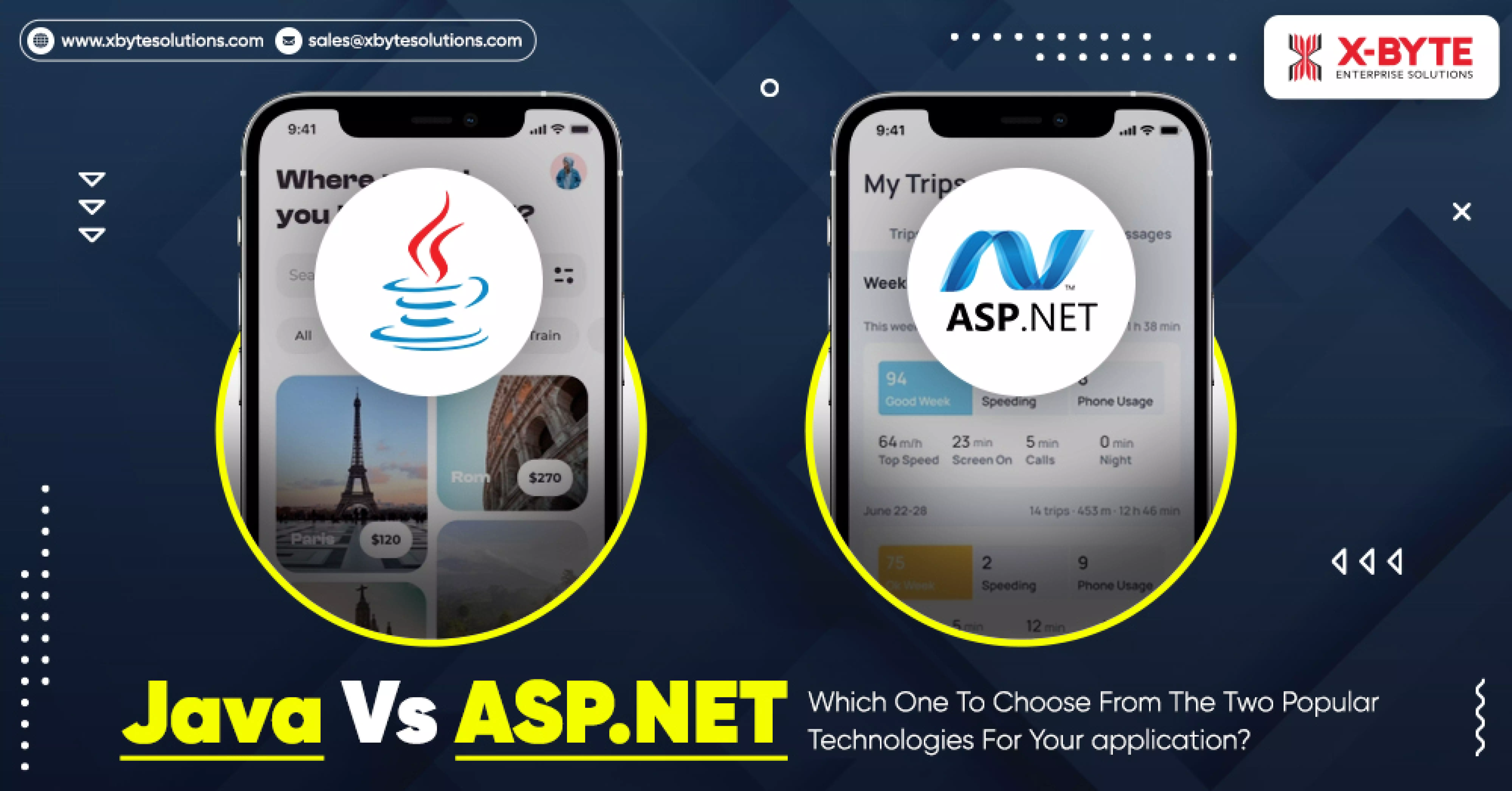 Java Vs ASP.NET- Which One To Choose From The Two Popular Technologies For Your ap